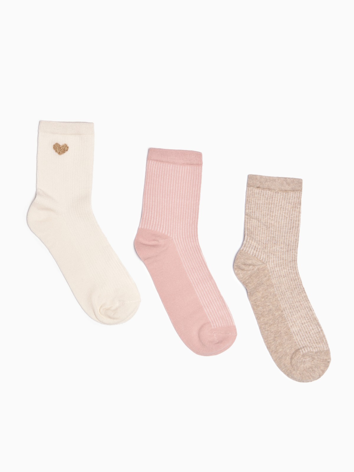 Набор высоких носков (3 пары в комплекте)