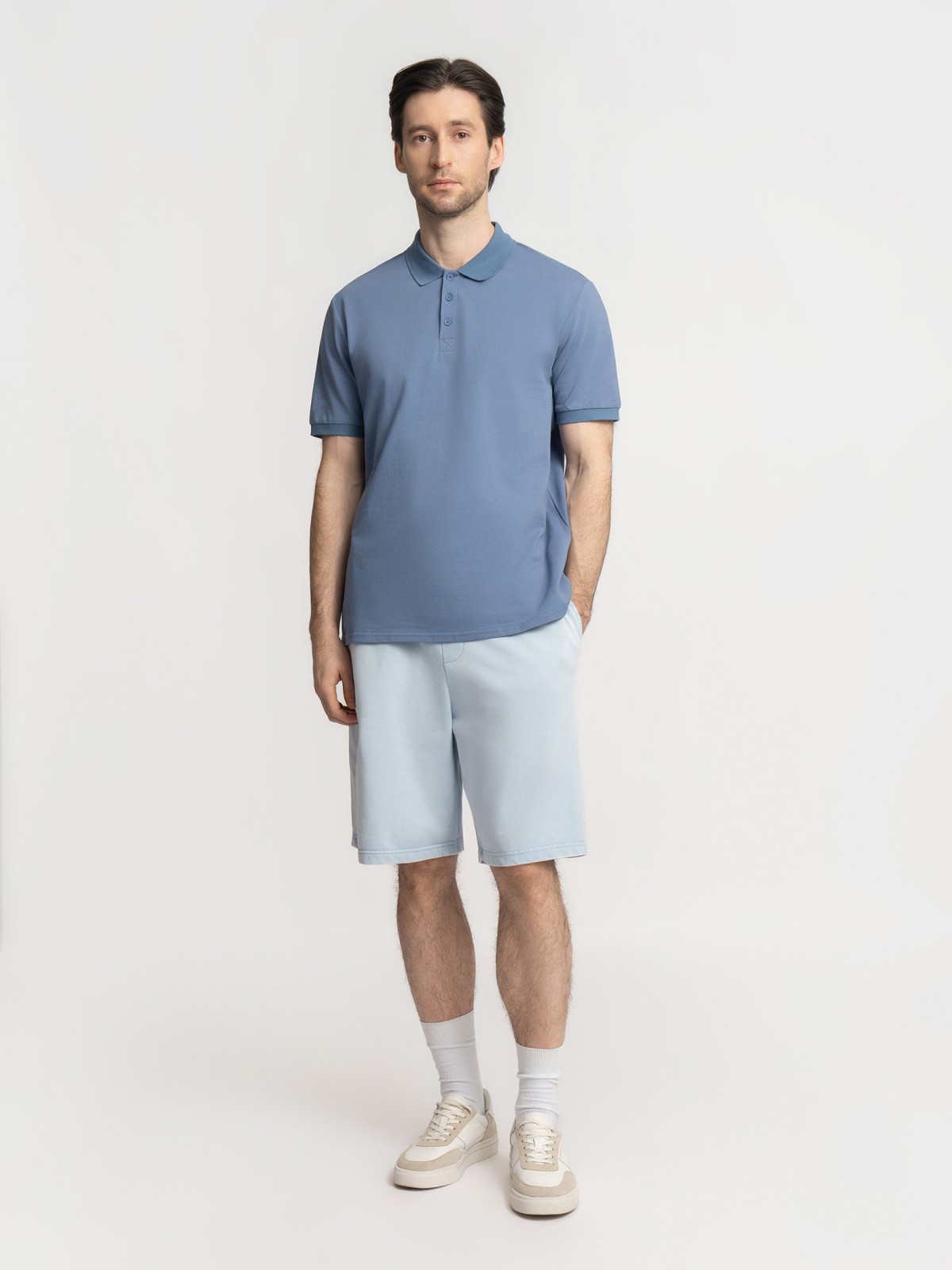 Поло с короткими рукавами