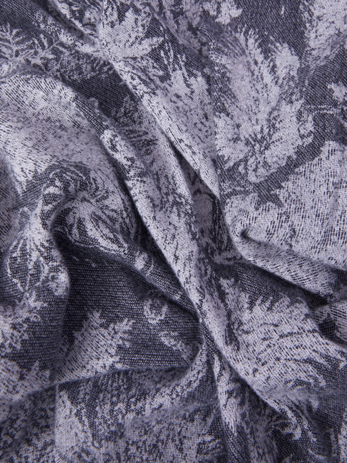Платок (шарф) zolla 22333917J265, цвет серый, размер No_size - фото 4