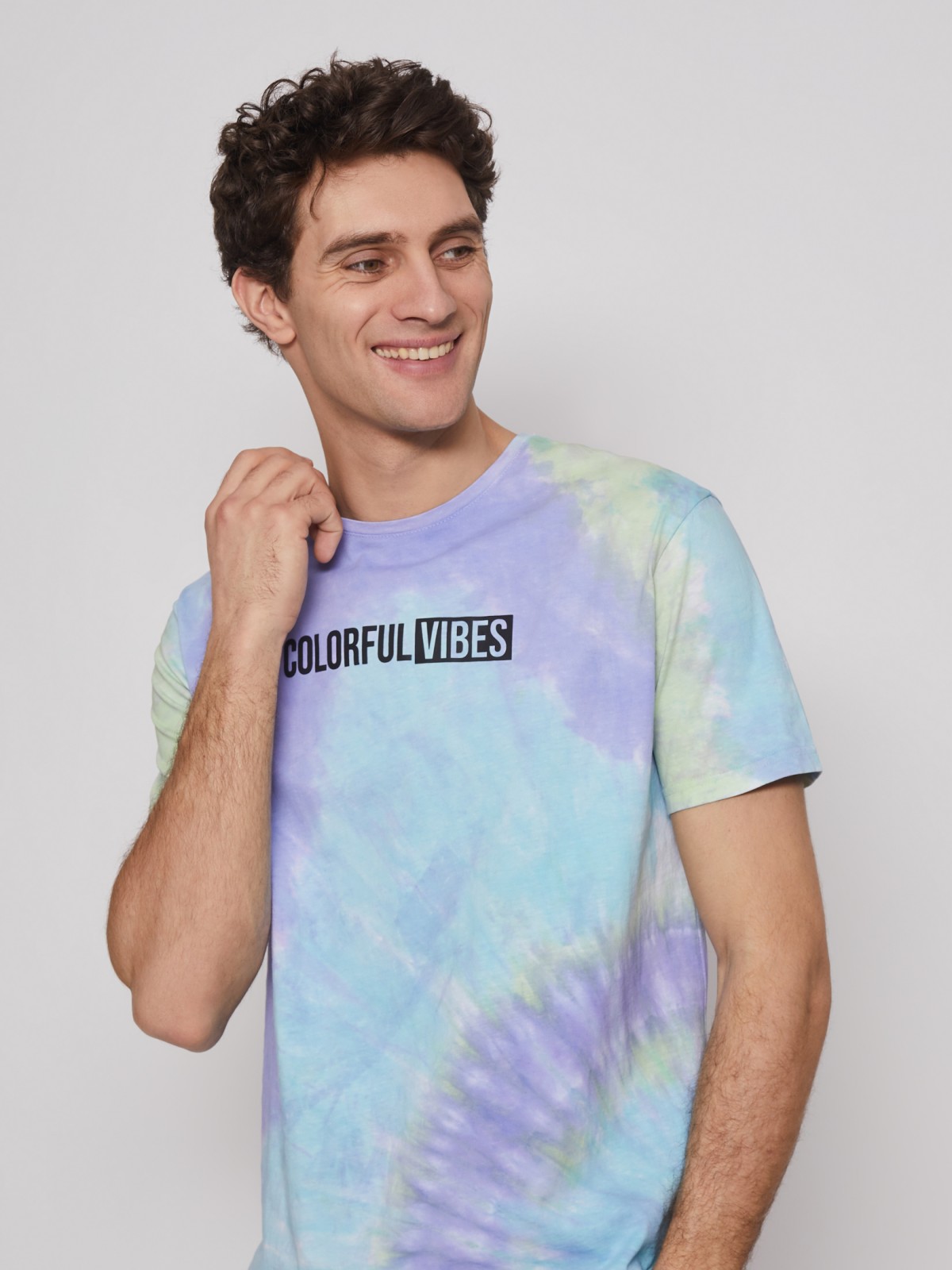 Футболка в стиле тай-дай