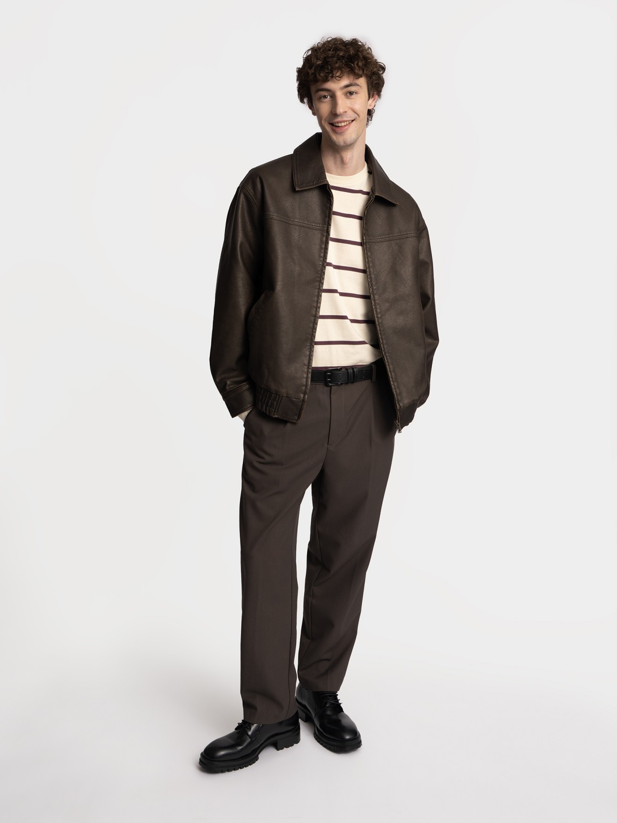 Брюки Comfort на резинке со стрелками