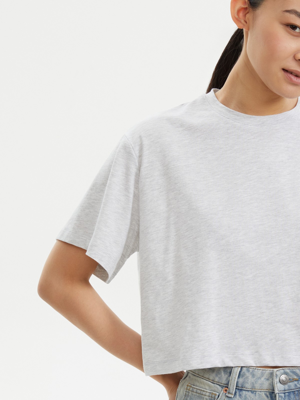 Футболка-топ с коротким рукавом