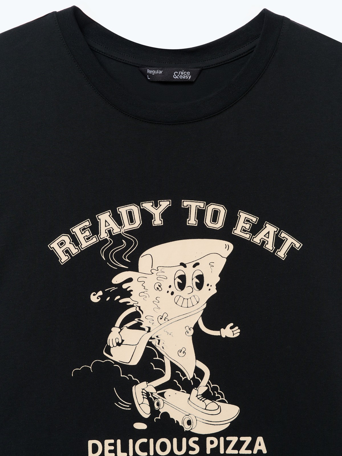 Футболка оверсайз из хлопка с принтом