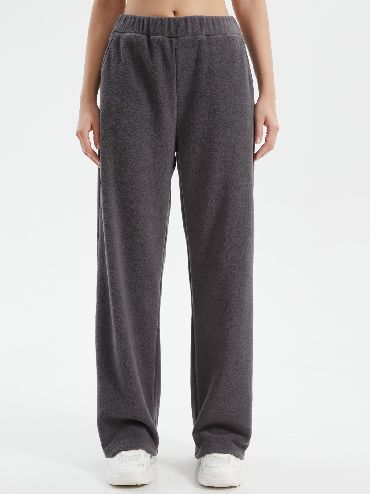 Брюки из флиса на резинке