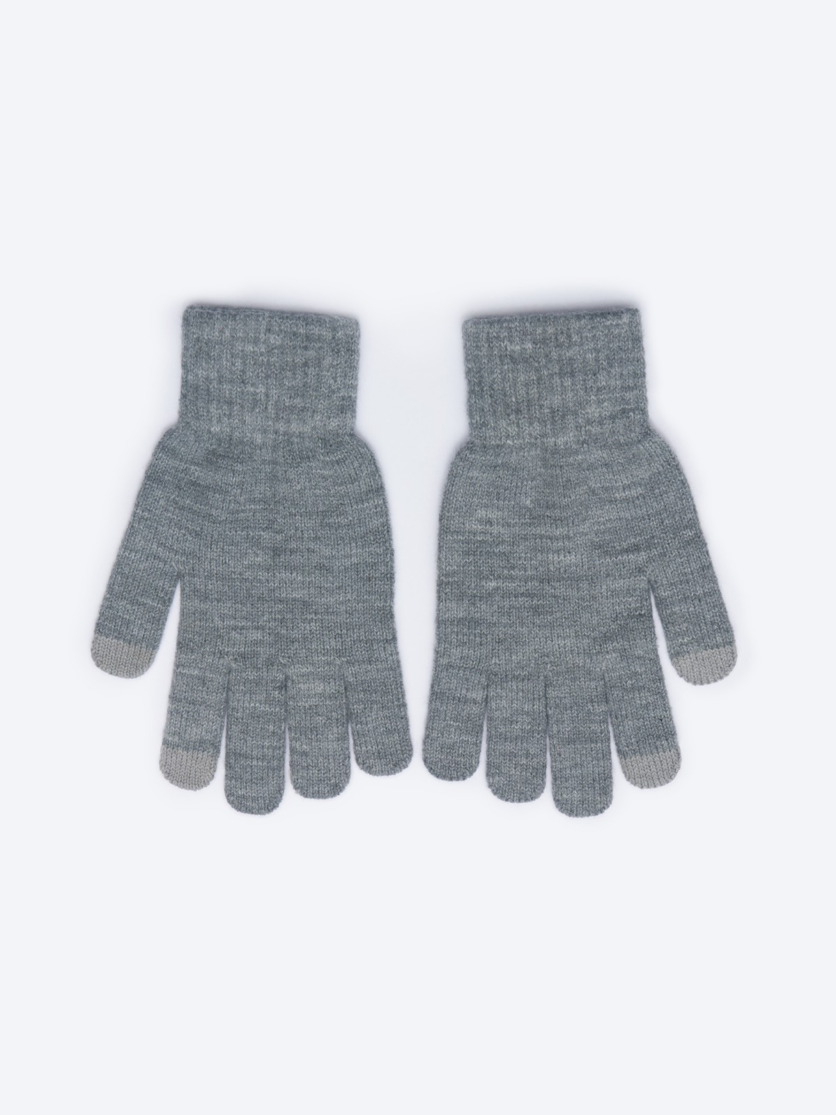 Тёплые трикотажные перчатки Touch Screen