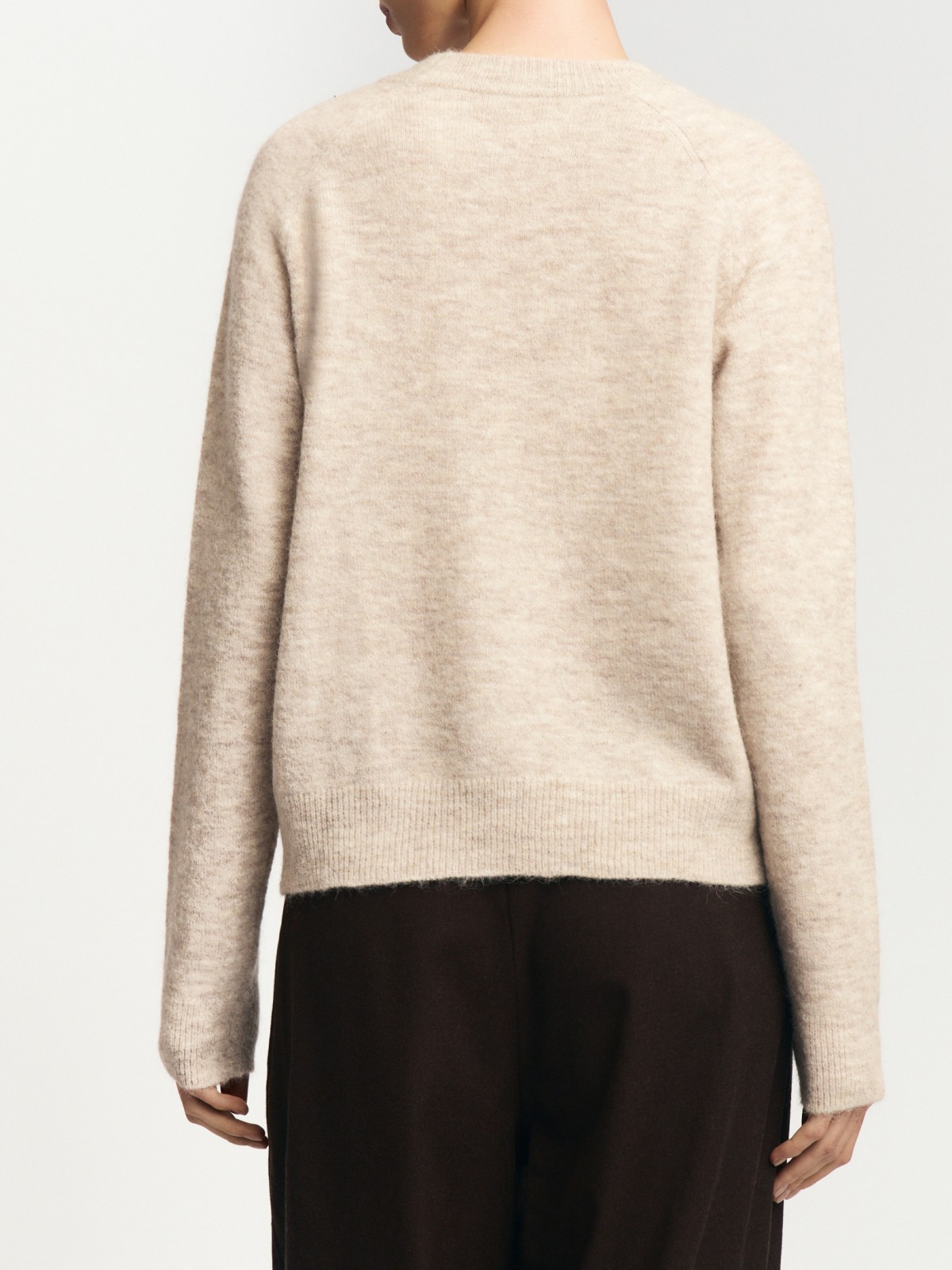 Вязаный джемпер с шерстью