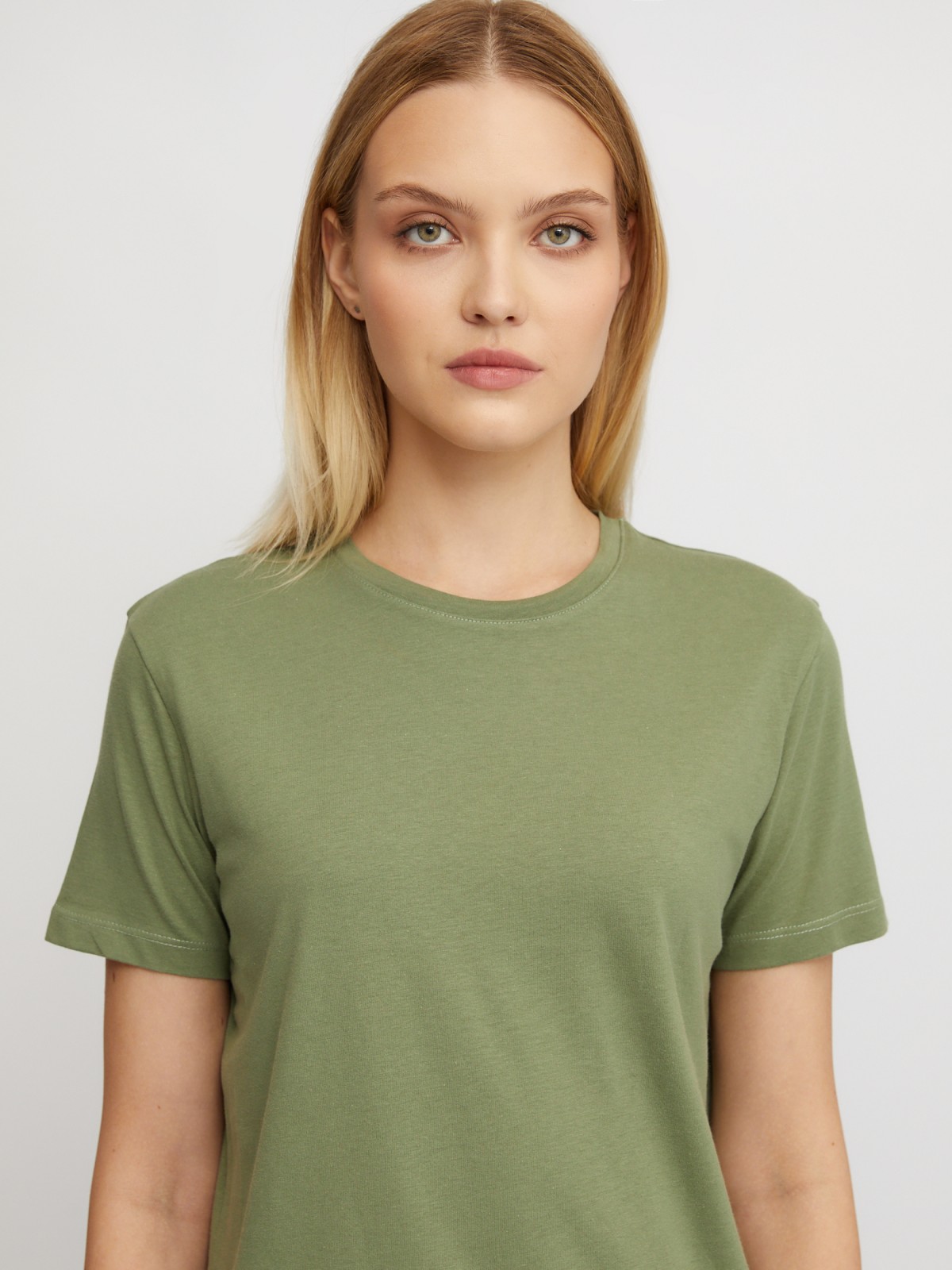 Футболка из хлопка с коротким рукавом