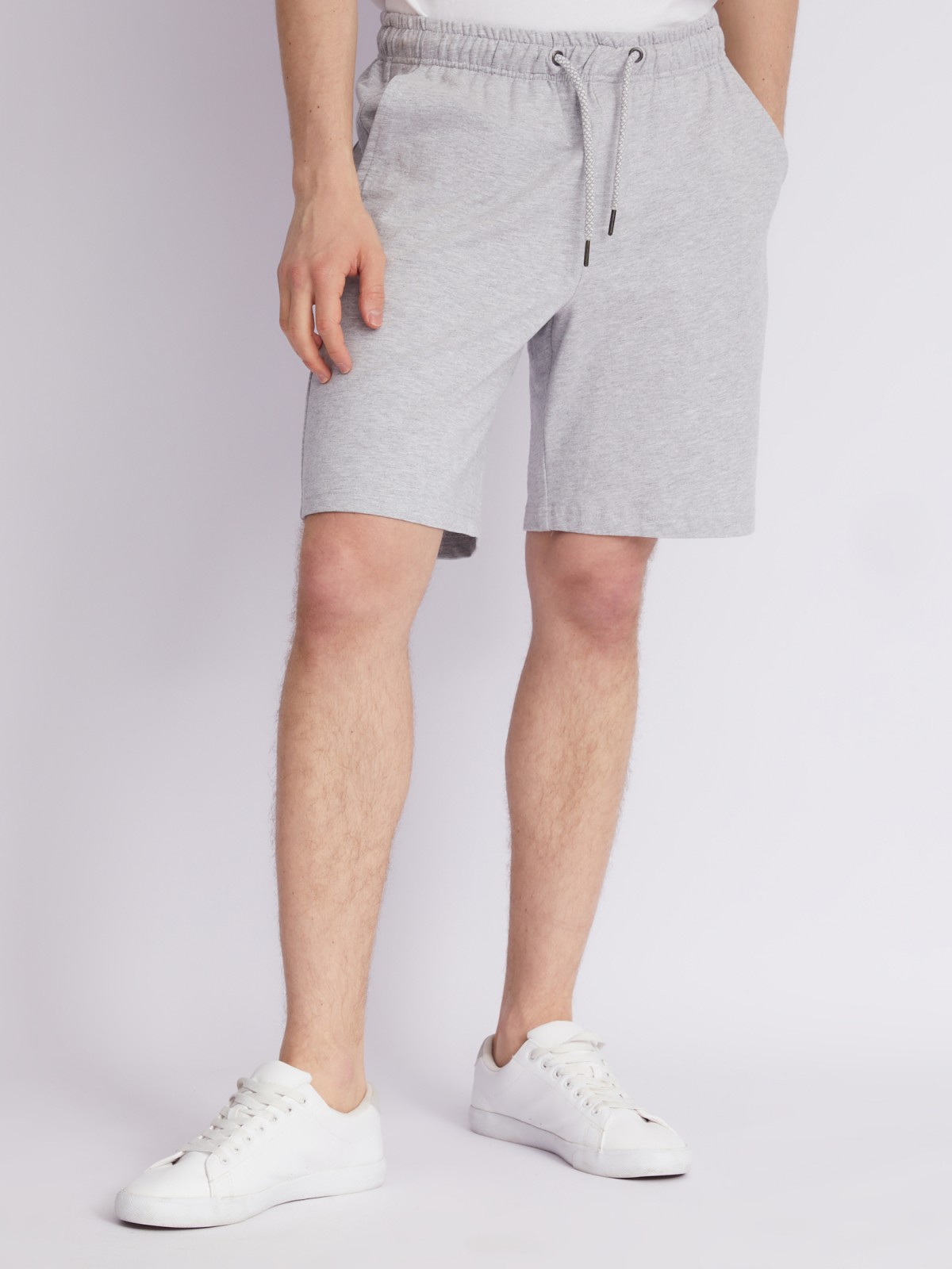 Трикотажные шорты из хлопка