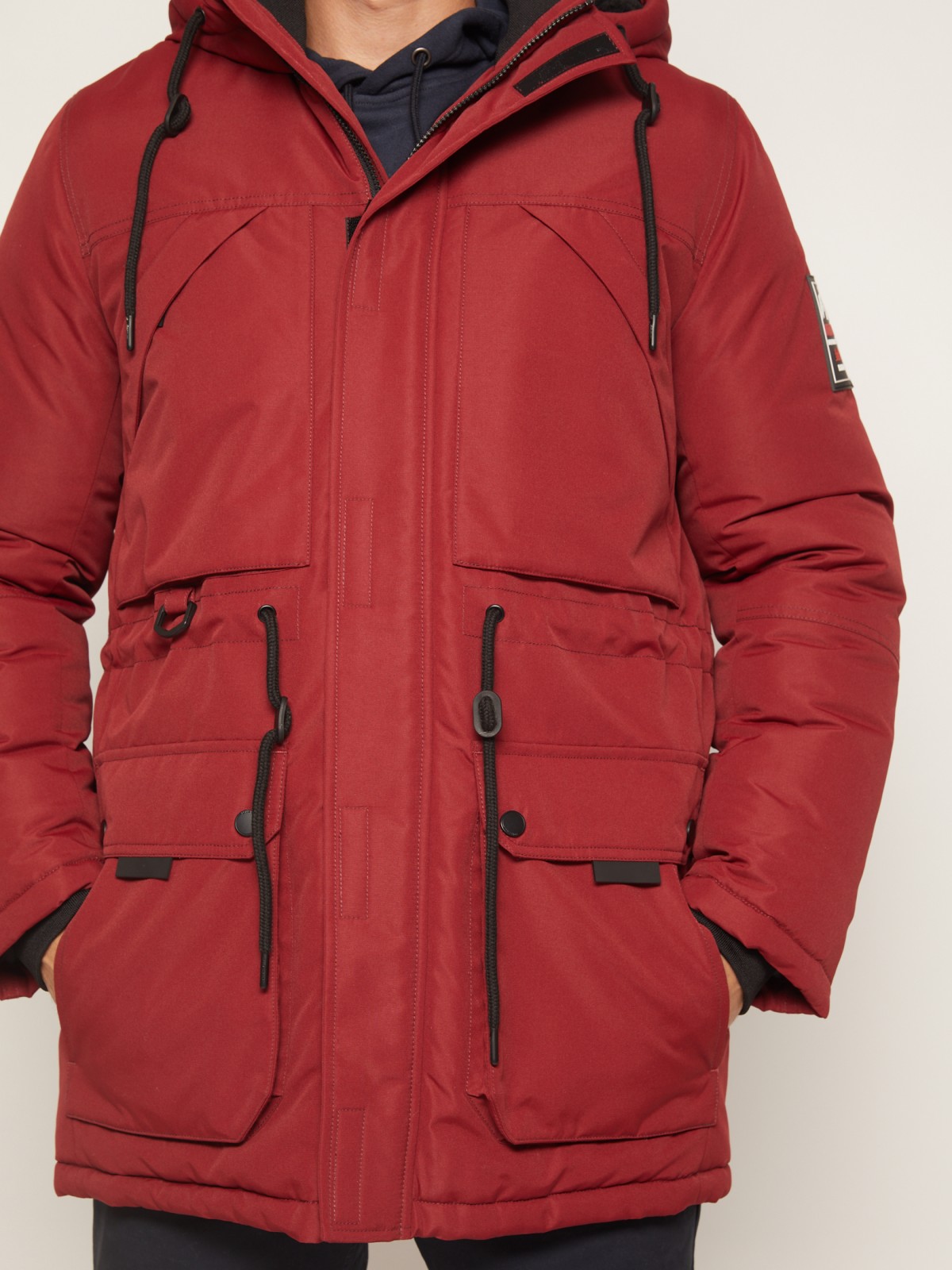 Утеплённая куртка-парка