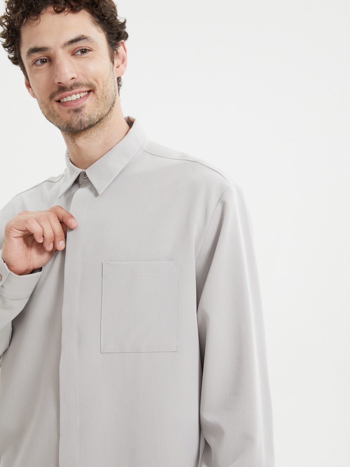 Рубашка с длинным рукавом