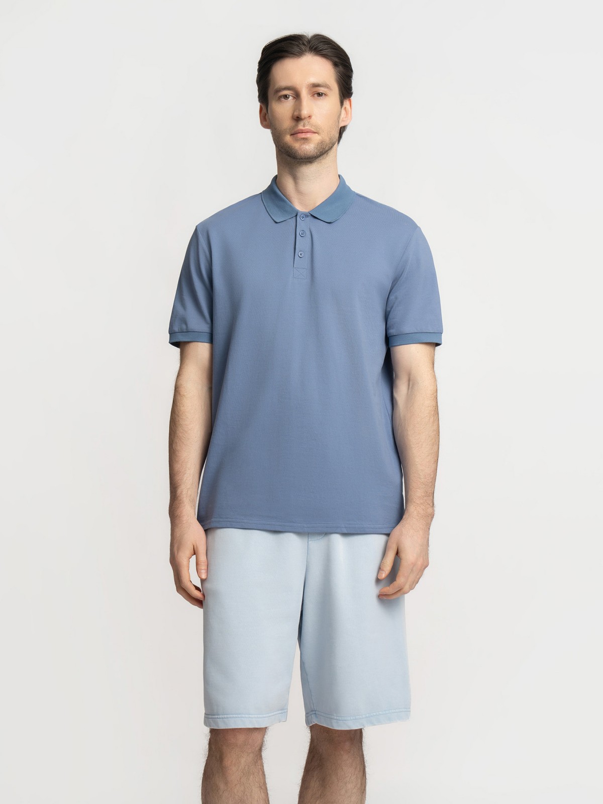 Поло с короткими рукавами