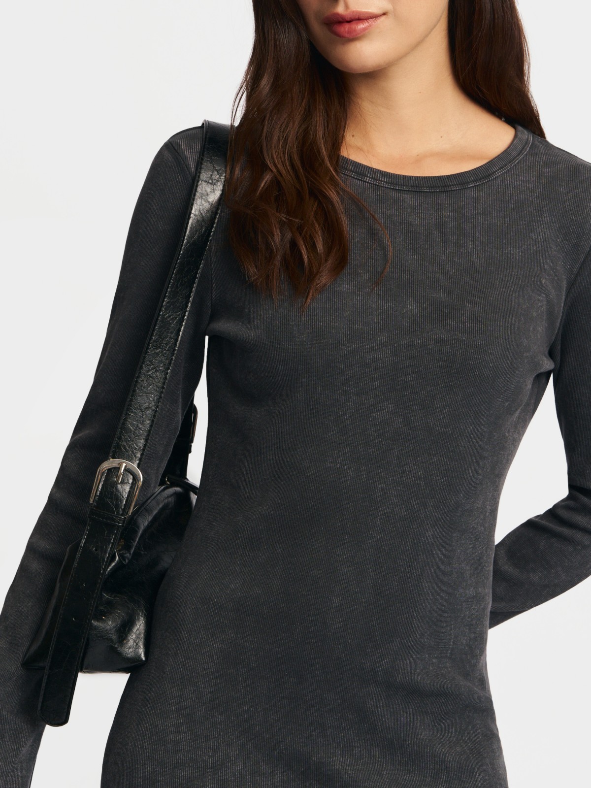 Трикотажное платье миди из хлопка