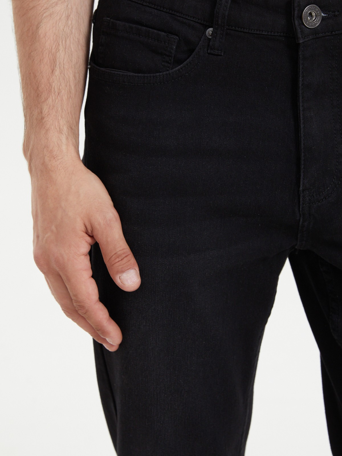 Утеплённые джинсы Slim с начёсом