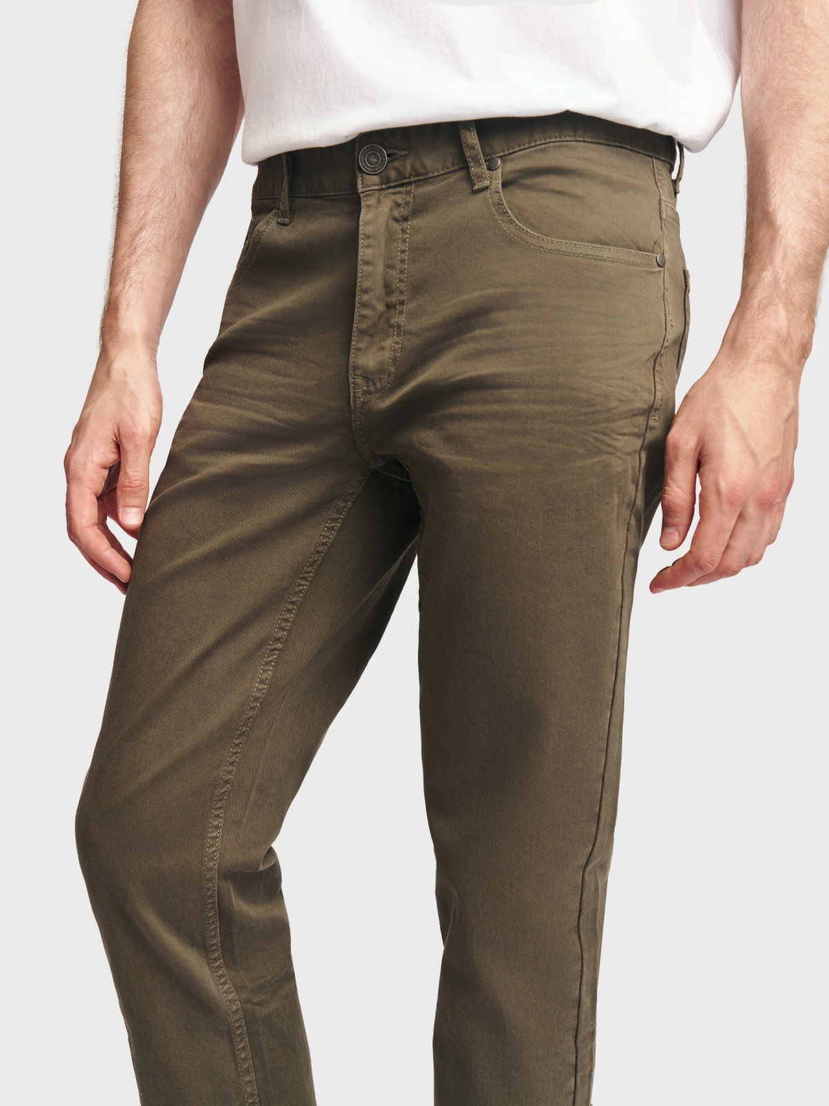 Джинсы фасона Tapered из хлопка