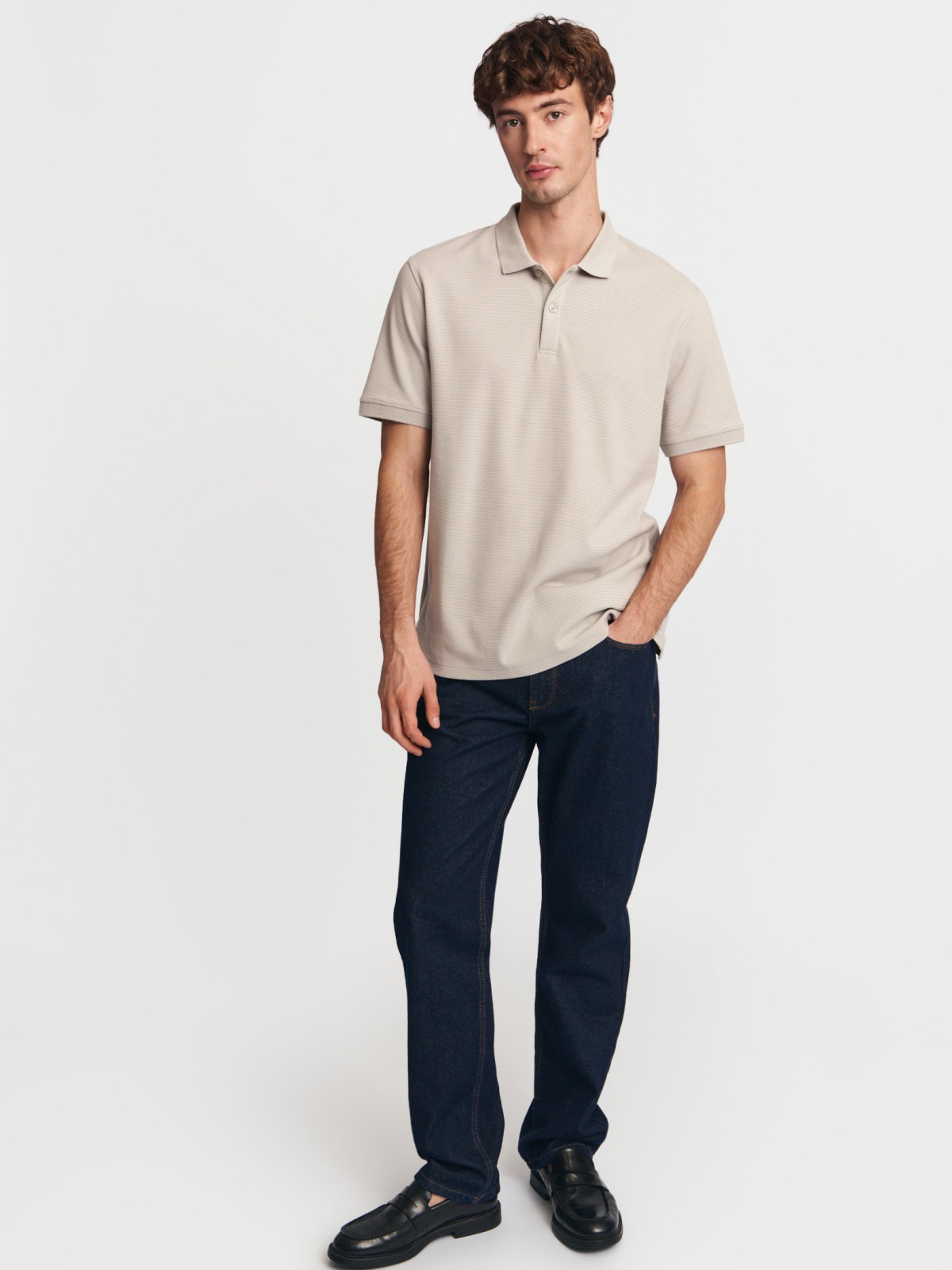 Футболка поло с коротким рукавом