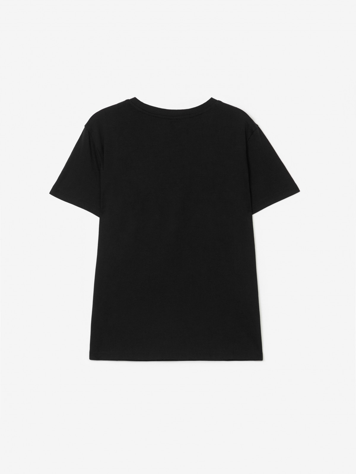 Футболка из хлопка с принтом