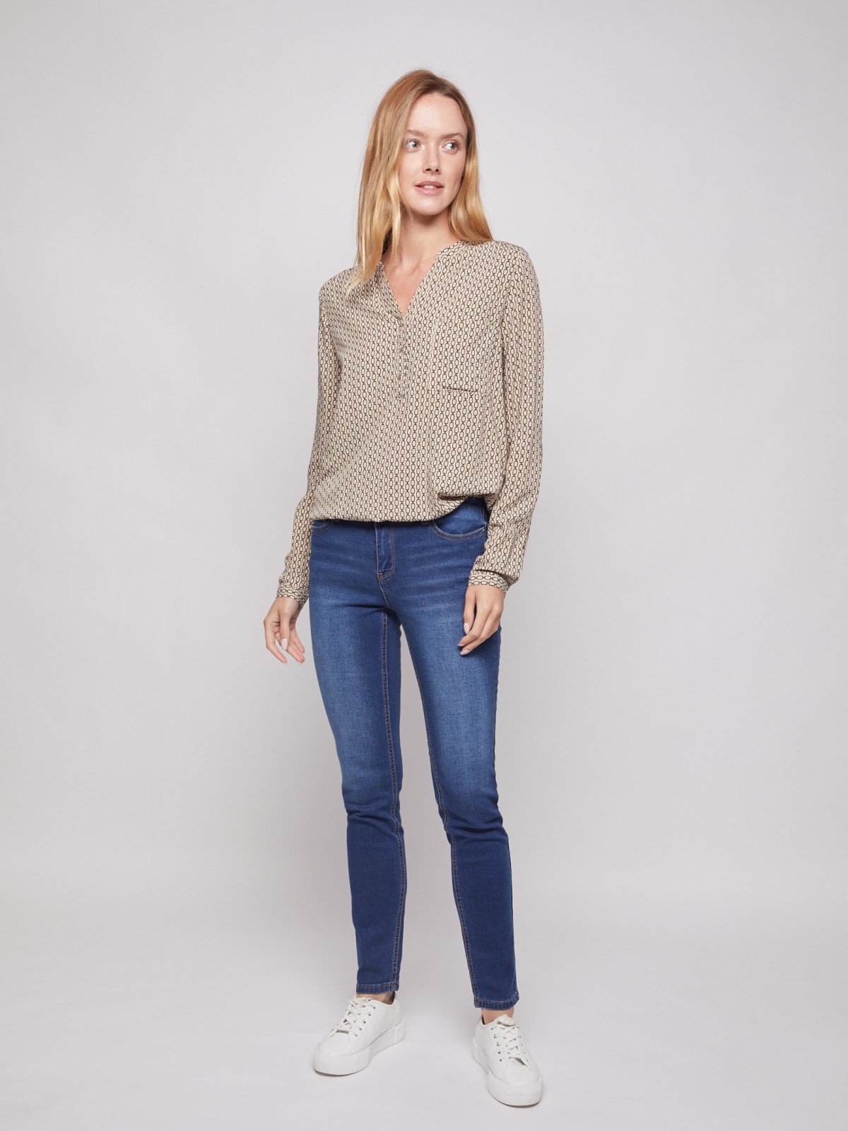 Джинсы силуэта Slim