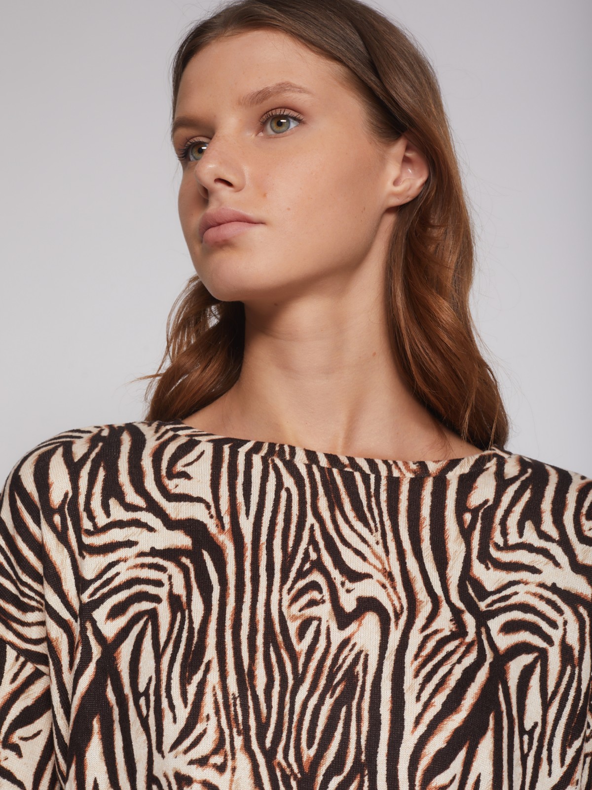 Джемпер на кулиске