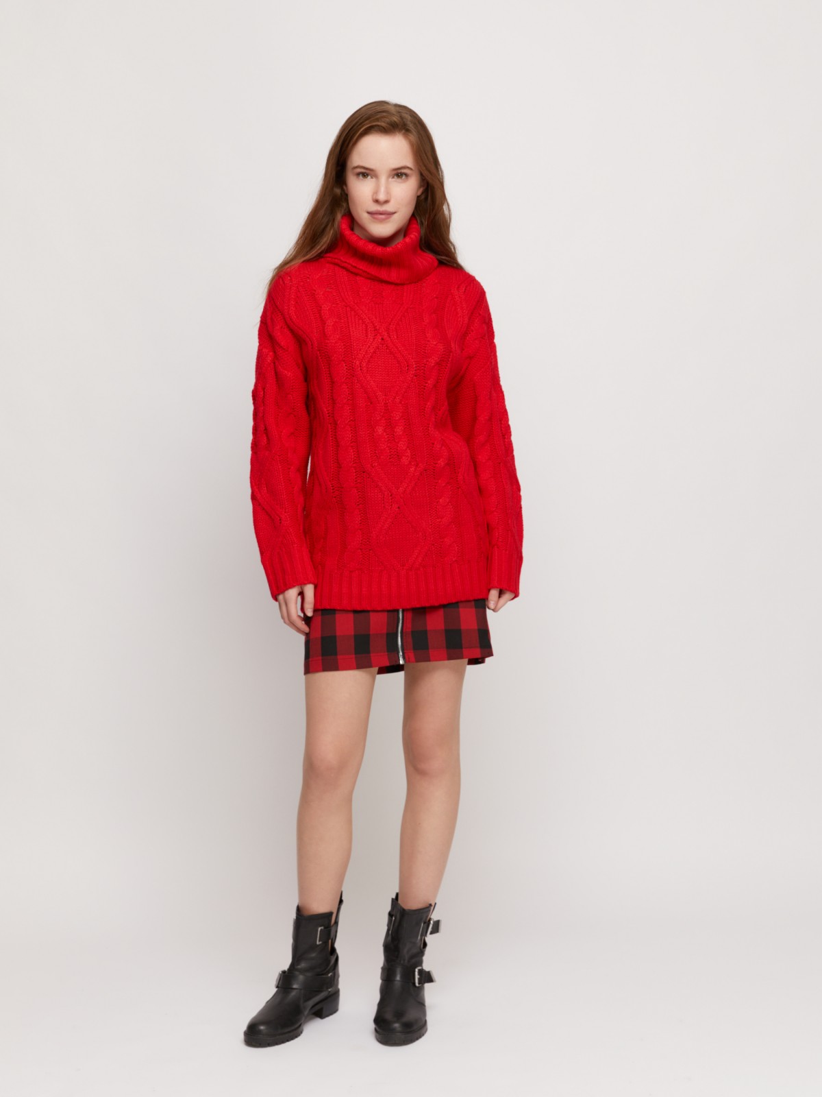 Джемпер с длинными рукавами