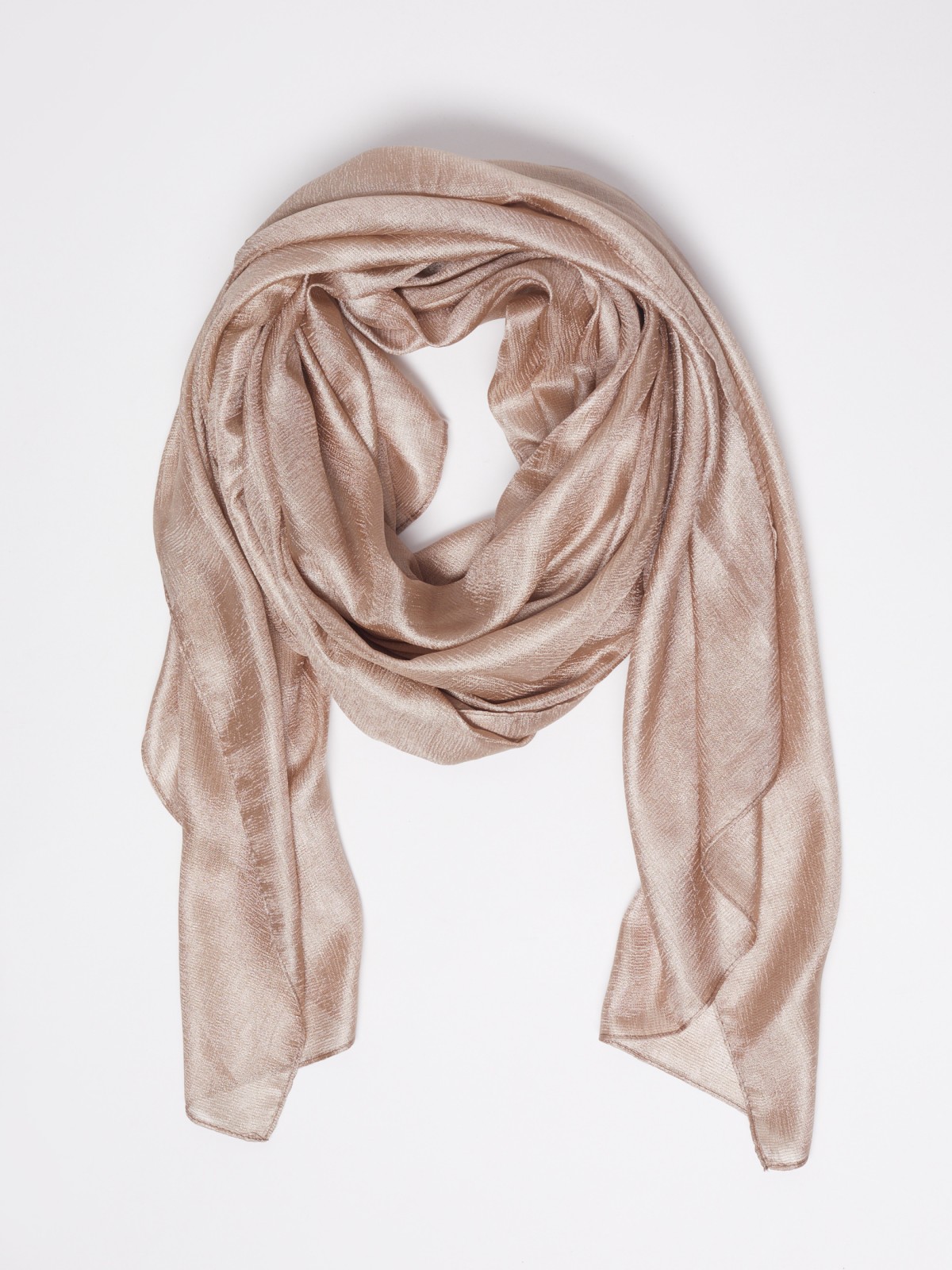 Шифоновый шарф с блеском