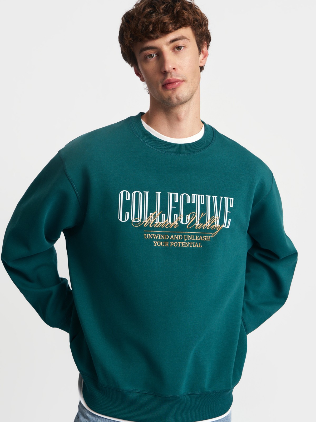 Свитшот с надписью