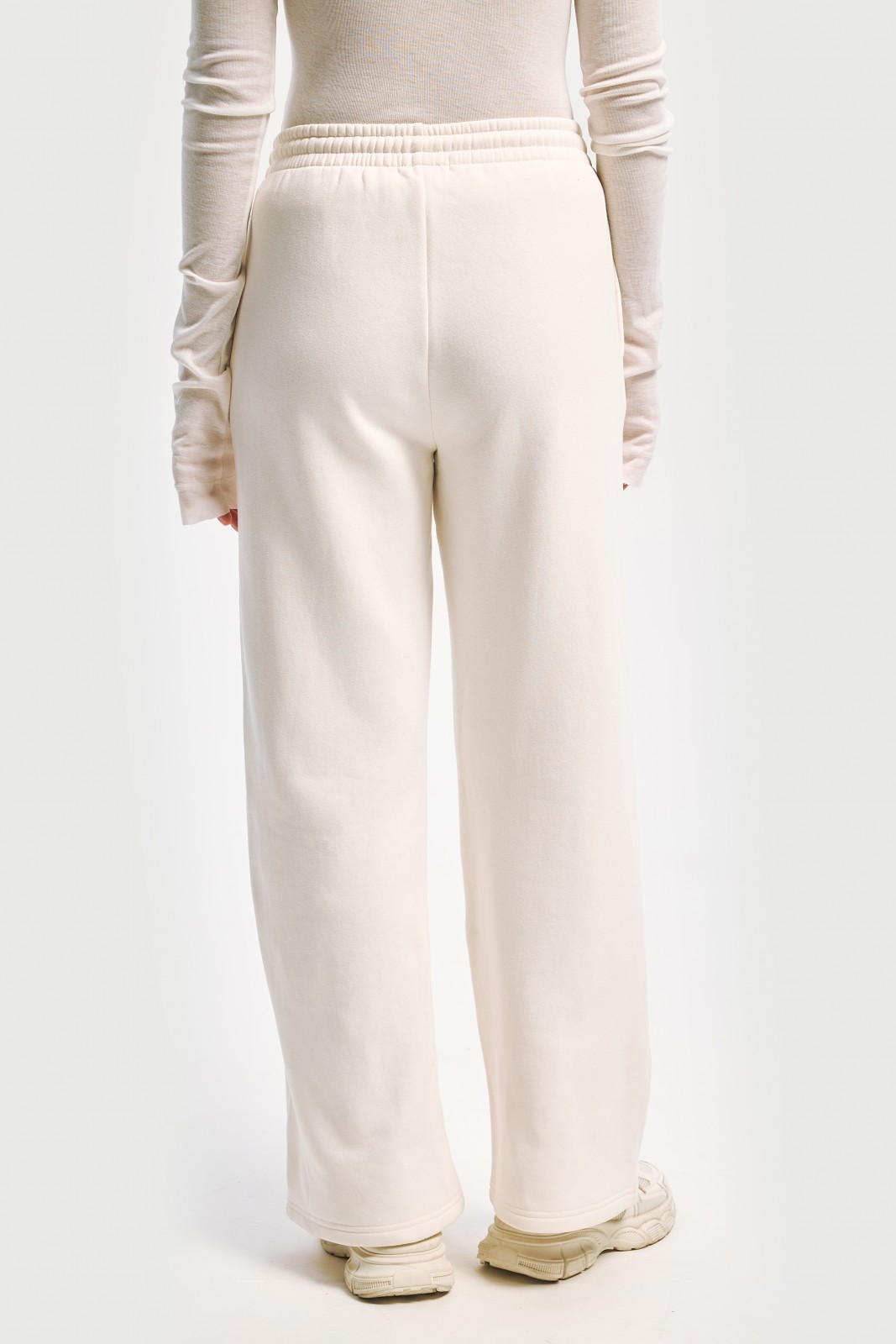 Утеплённые трикотажные брюки