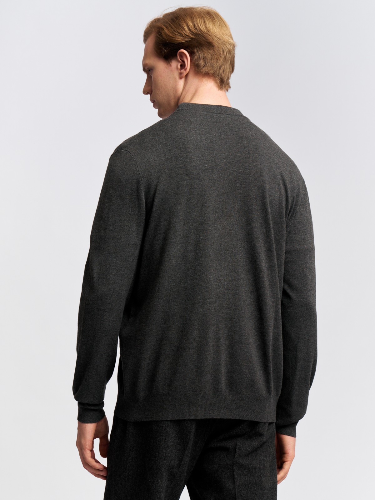 Трикотажный кардиган на пуговицах