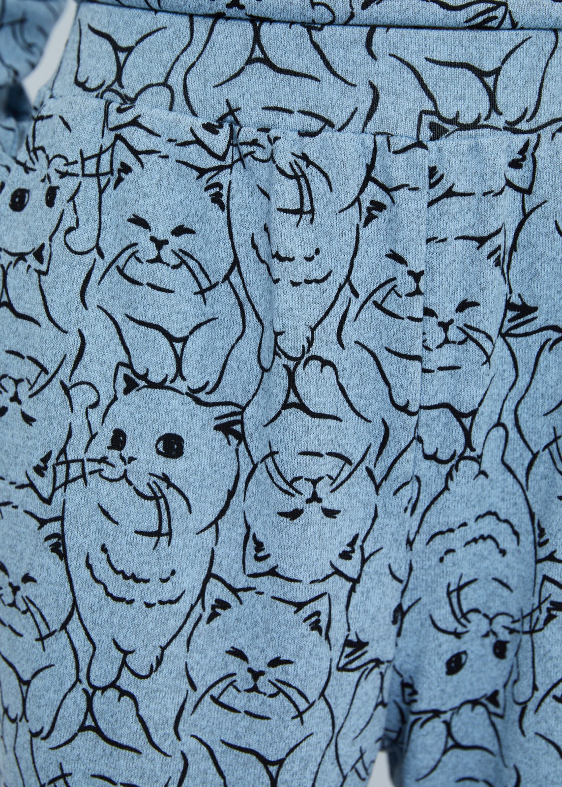 Домашний пижамный комплект (свитшот и штаны)