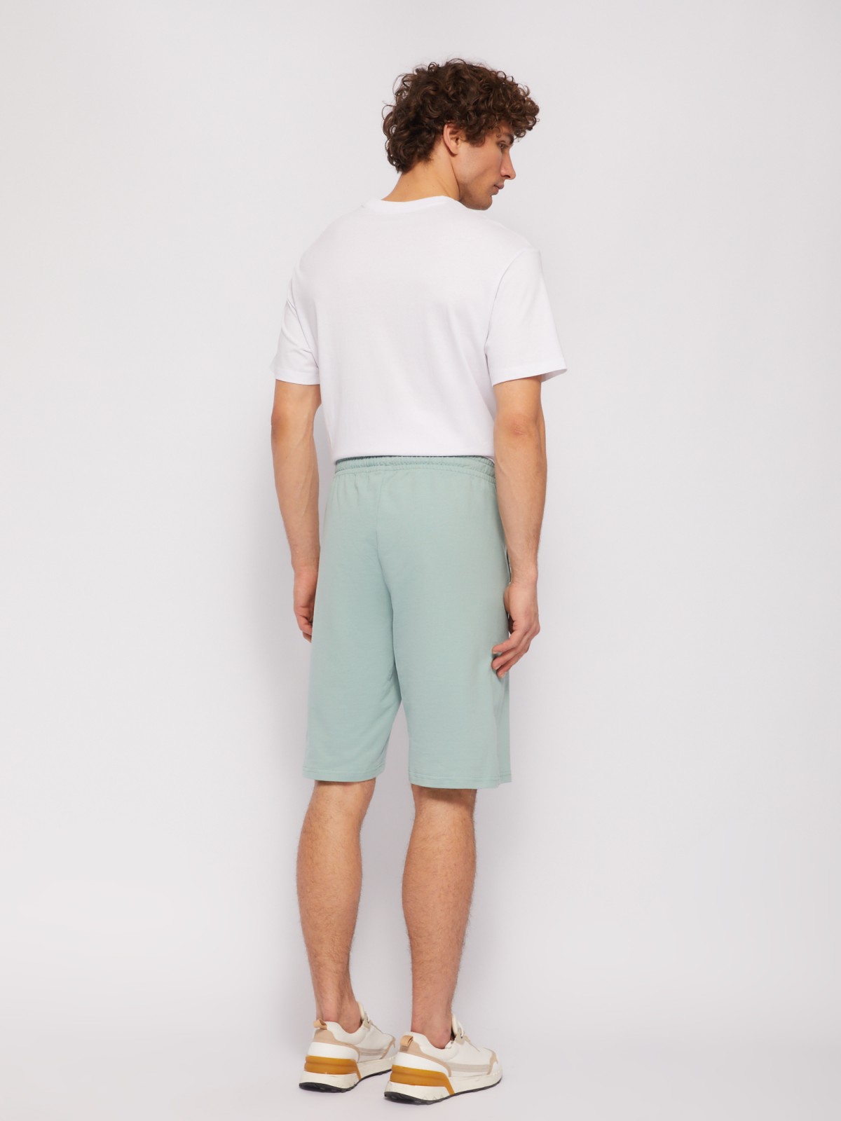 Трикотажные шорты на резинке из хлопка