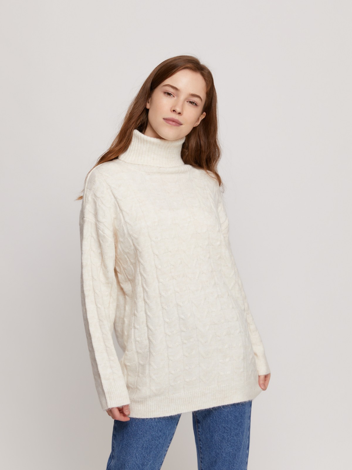 Джемпер с длинными рукавами