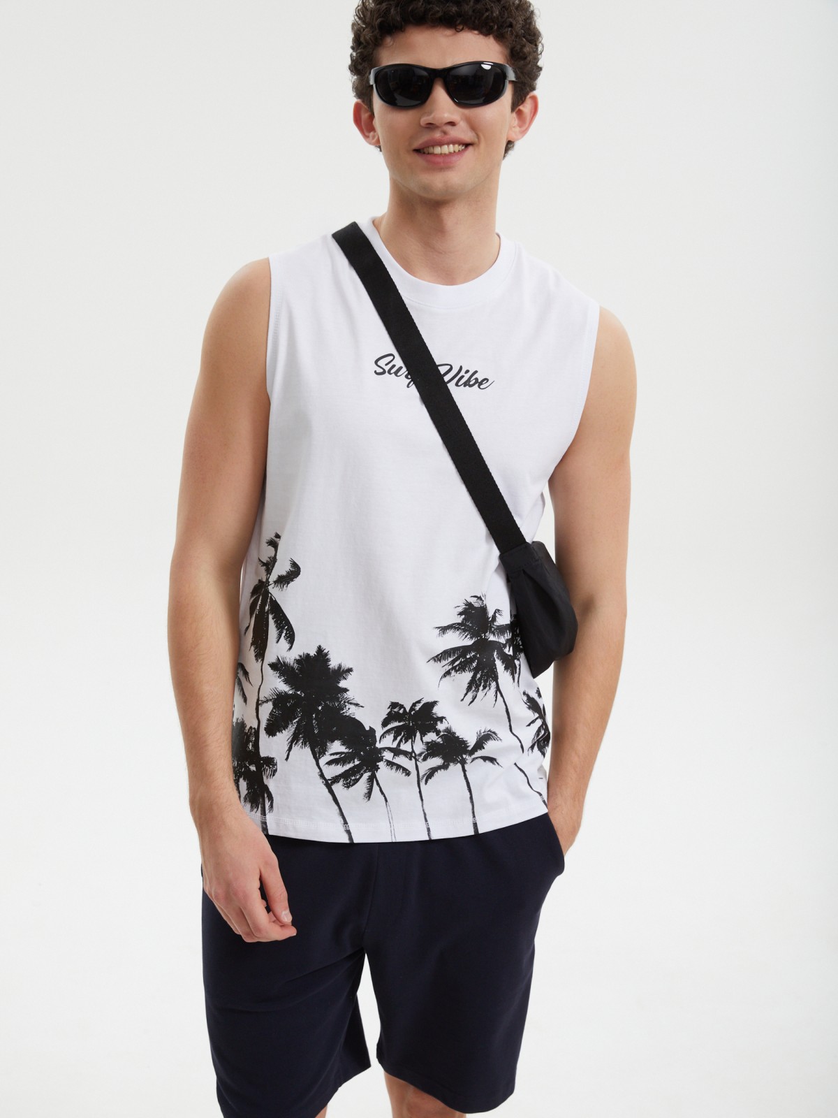 Трикотажные шорты на резинке из хлопка