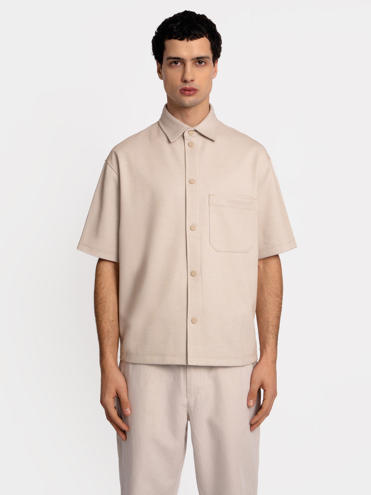 Рубашка с  короткими рукавами