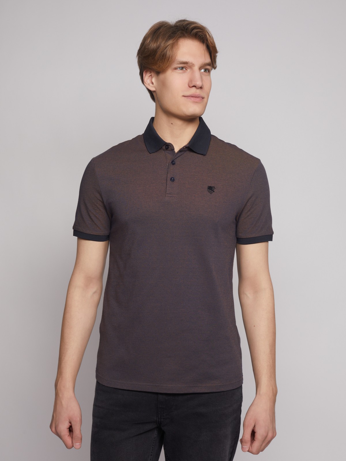 Футболка поло с коротким рукавом