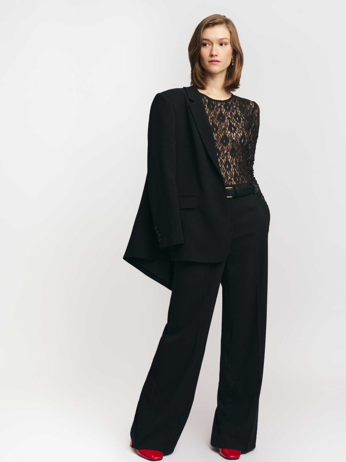 Офисные брюки Bootcut со стрелками