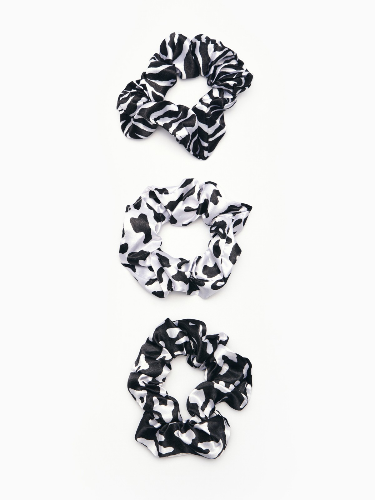 Набор тканевых резинок для волос (3 шт. в комплекте)