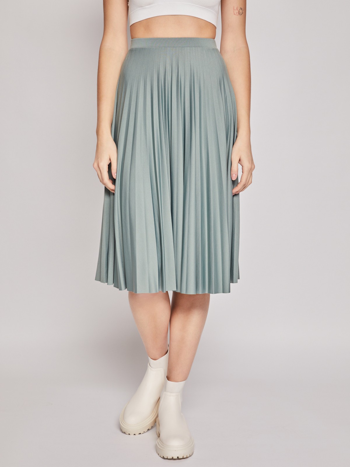 Плиссированные юбки 2022 (45+ фото): с чем носить миди, макси юбки плиссе