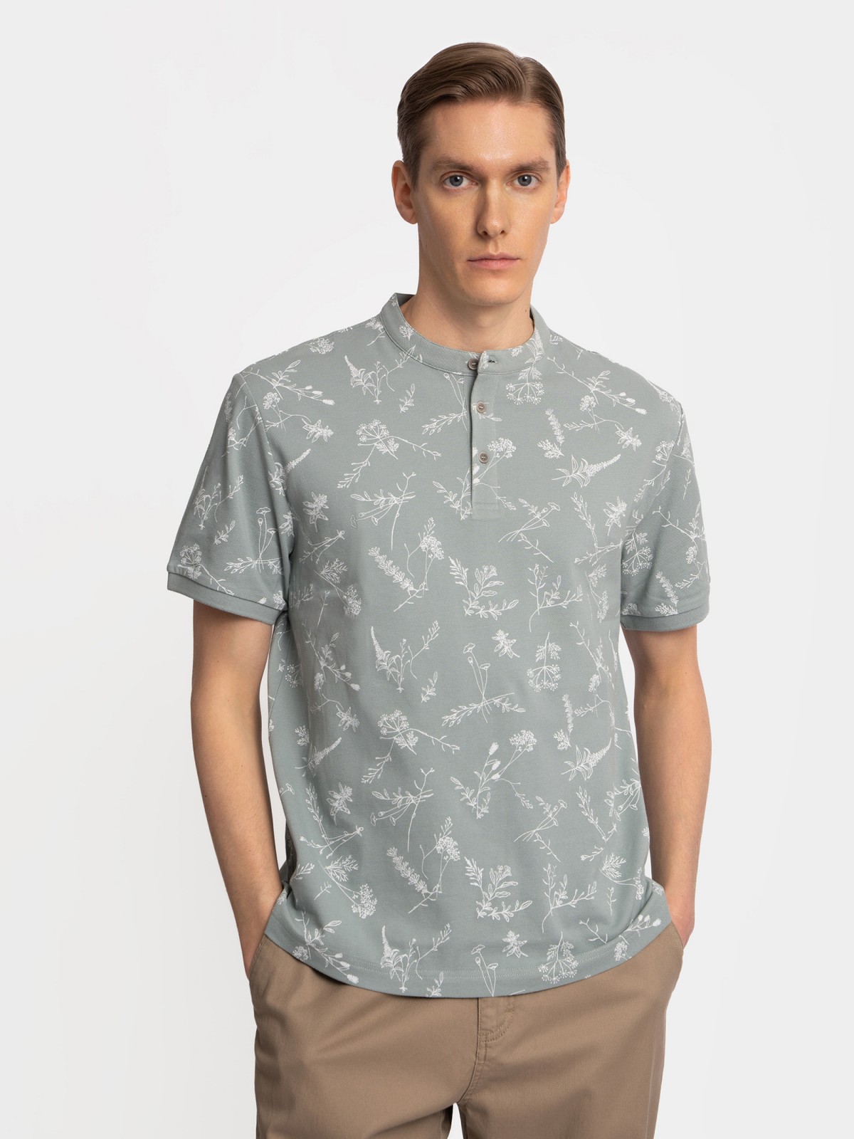 Поло с короткими рукавами