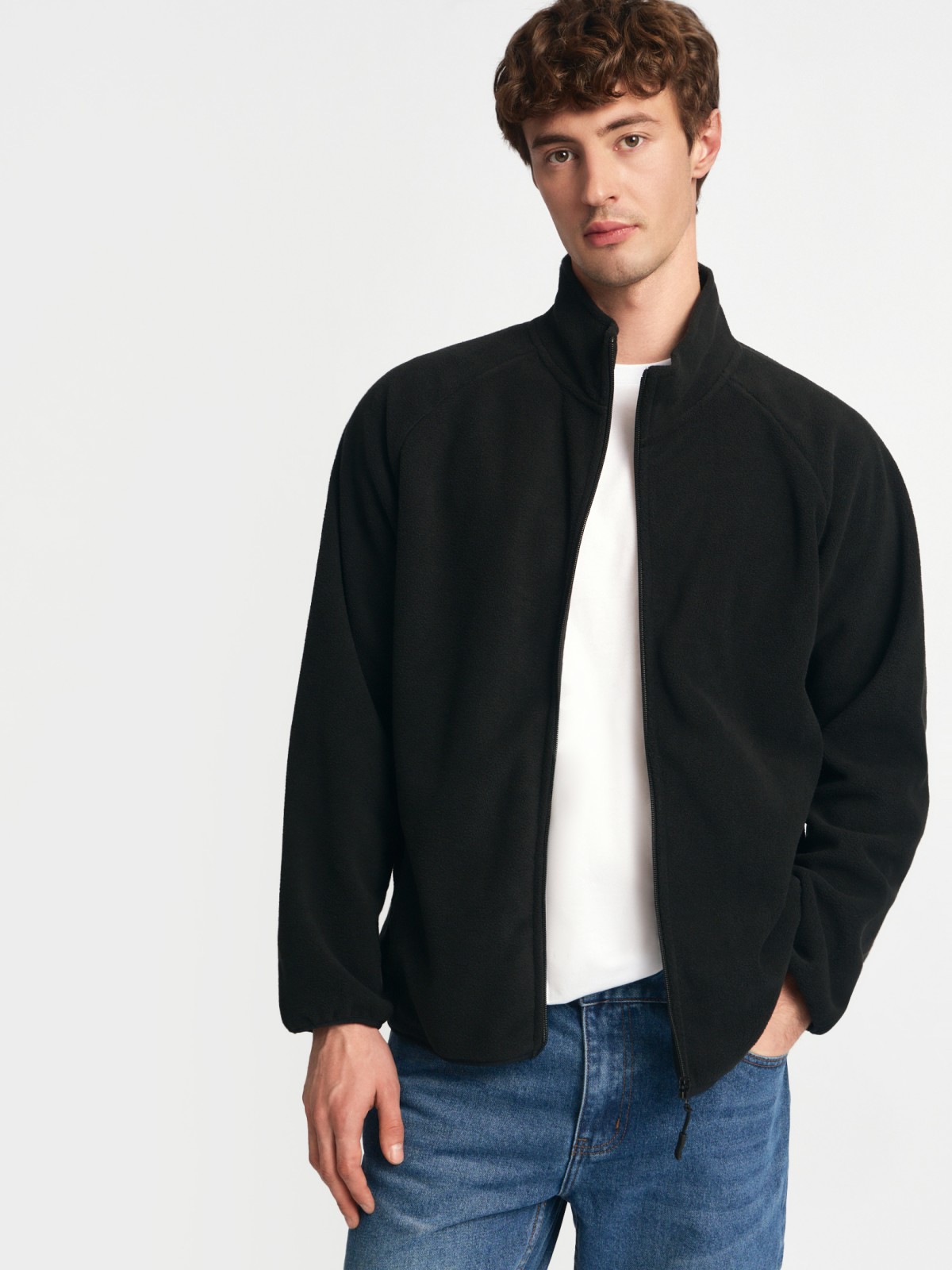 Толстовка из флиса на молнии 1199₽