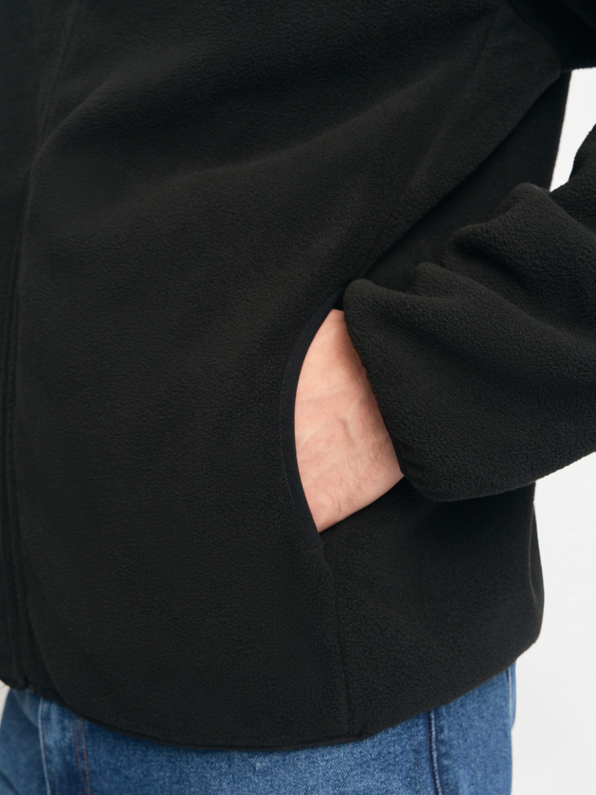 Толстовка из флиса на молнии