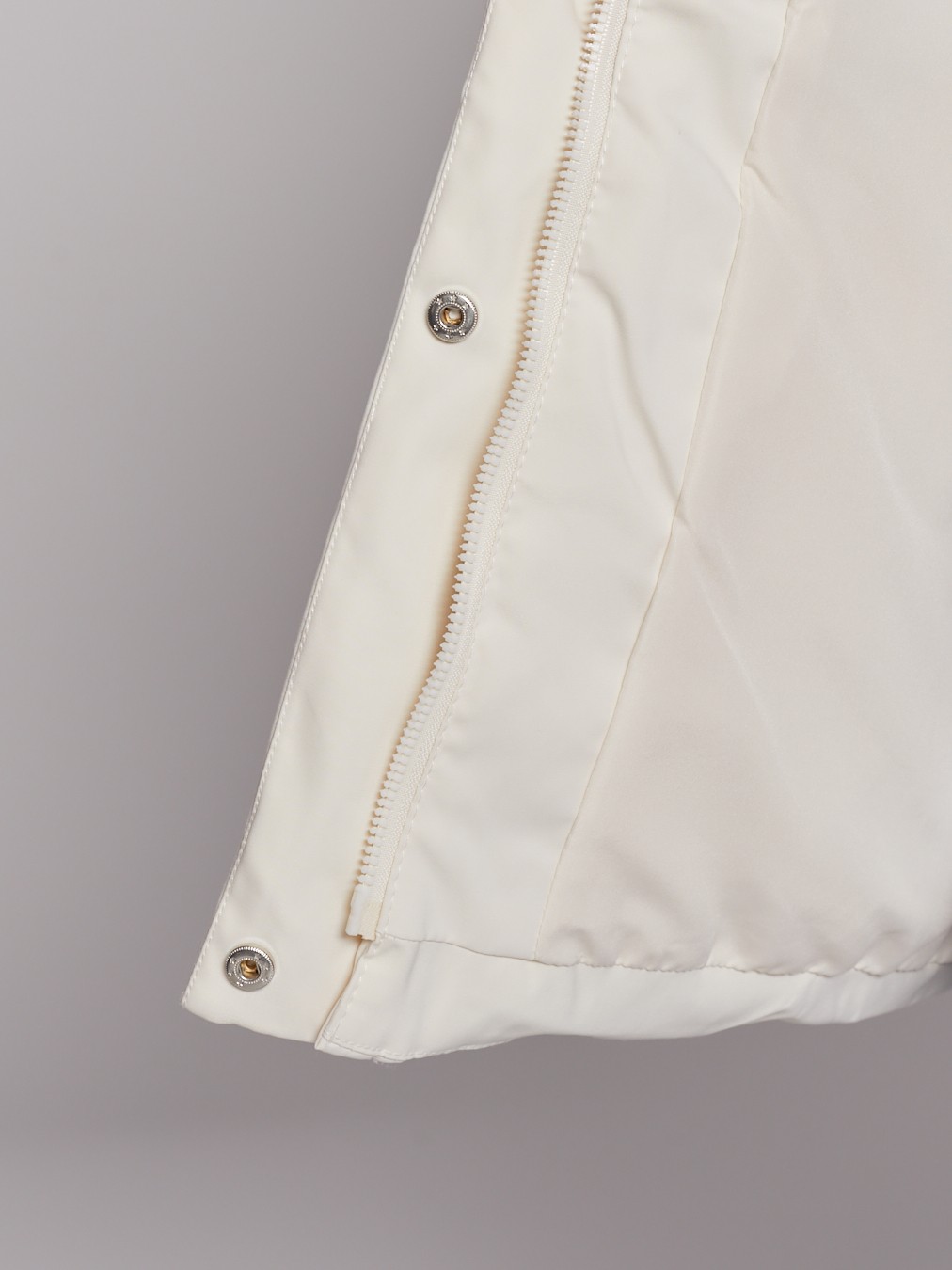 Тёплая куртка с капюшоном zolla 022335102134, цвет молоко, размер XS - фото 3