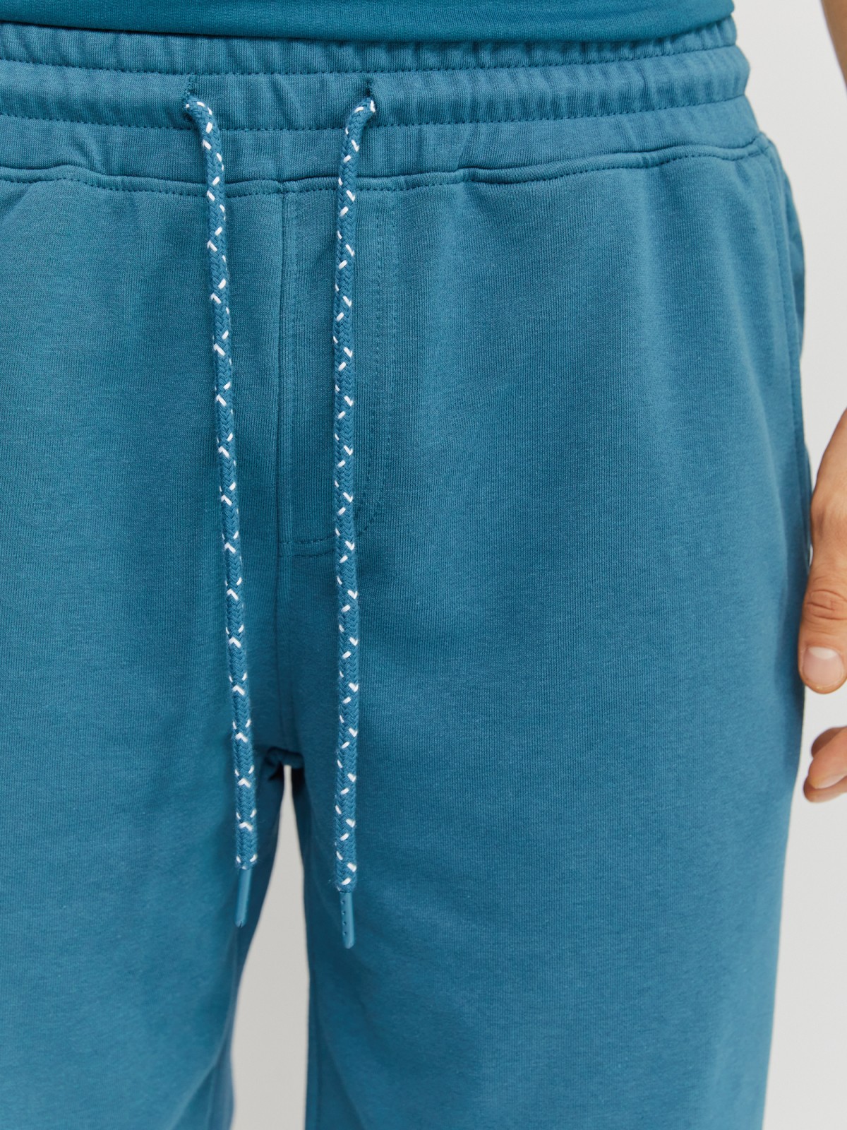 Трикотажные шорты на резинке из хлопка