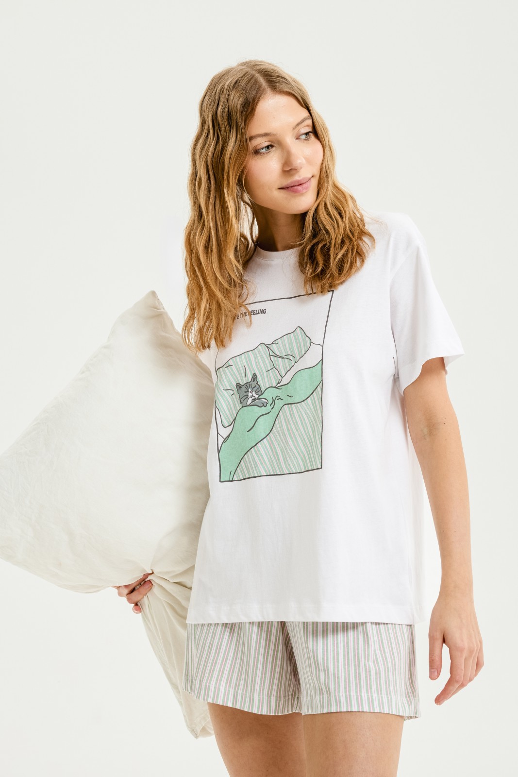 Шорты из хлопка