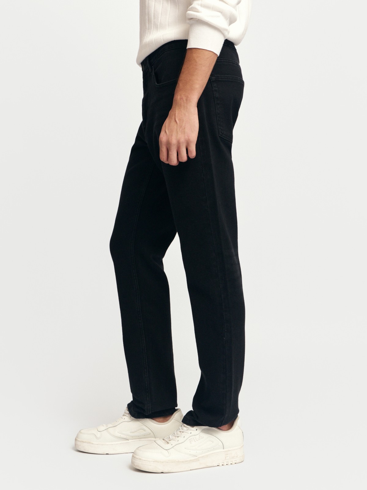 Джинсы фасона Tapered из хлопка