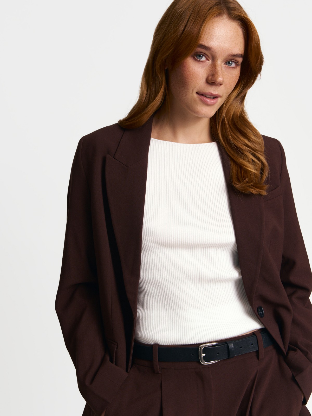 Жакет удлинённый