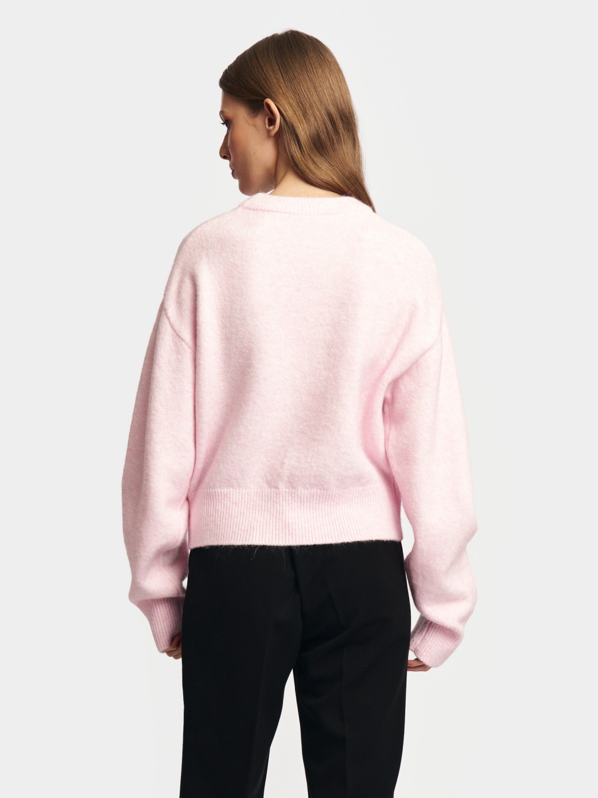 Вязаный джемпер с узором