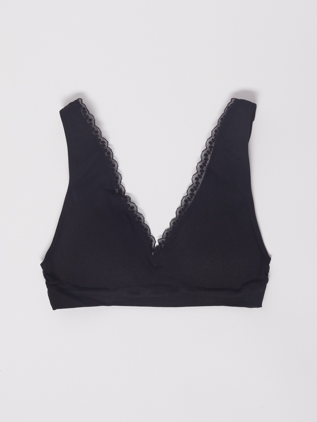 Бюстгальтер-бралетт с кружевом