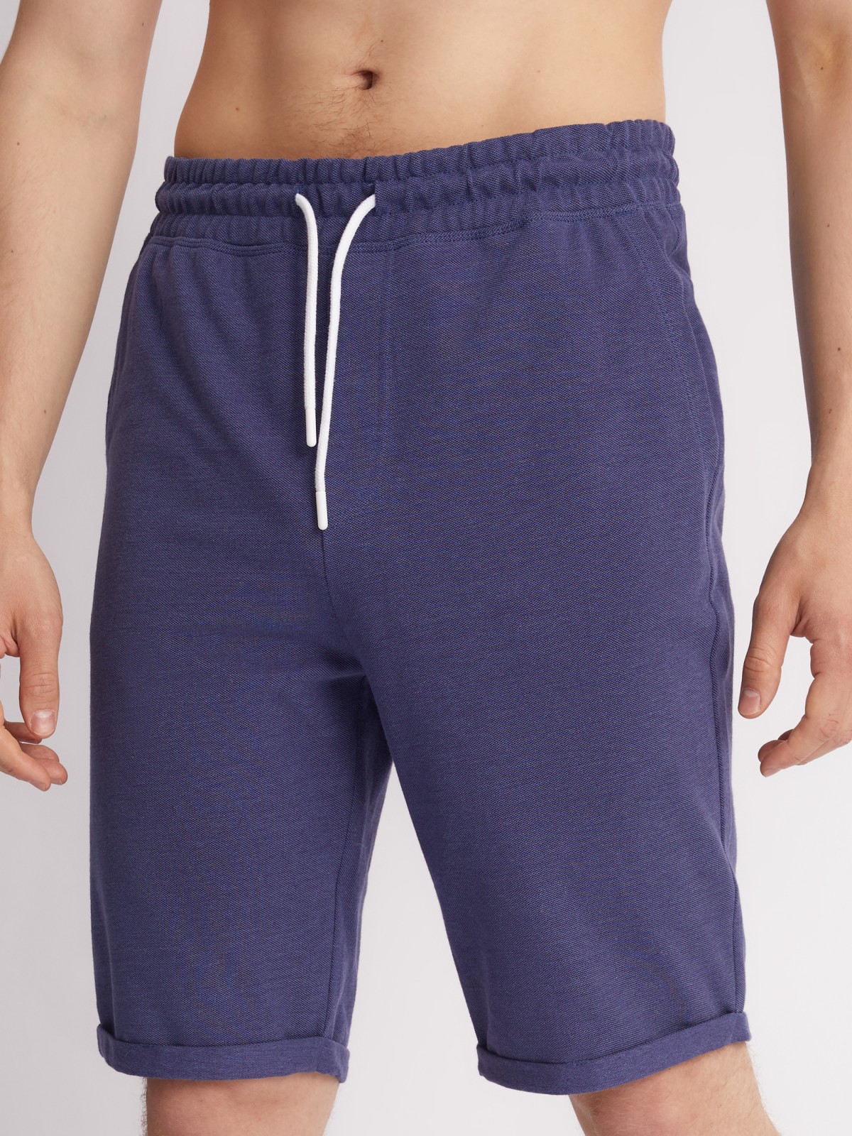 Трикотажные шорты из хлопка