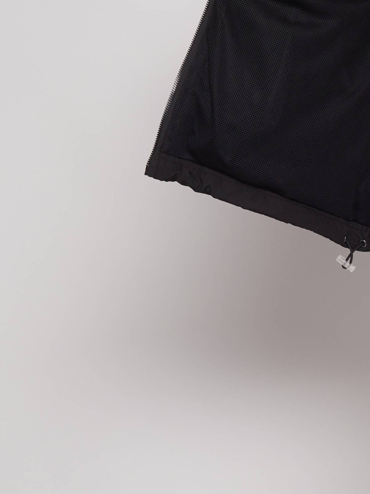 Куртка-ветровка с капюшоном zolla 022215602024, цвет черный, размер XS - фото 4