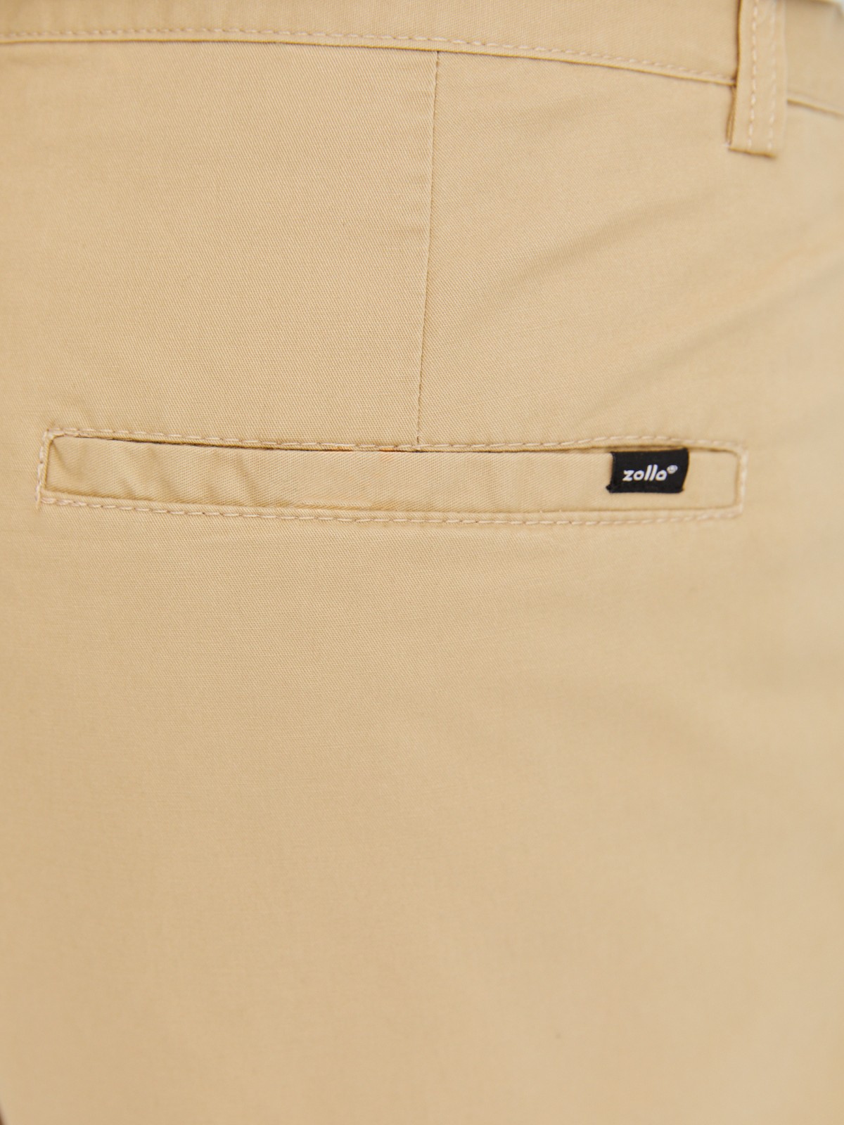 Шорты из хлопка с отворотами