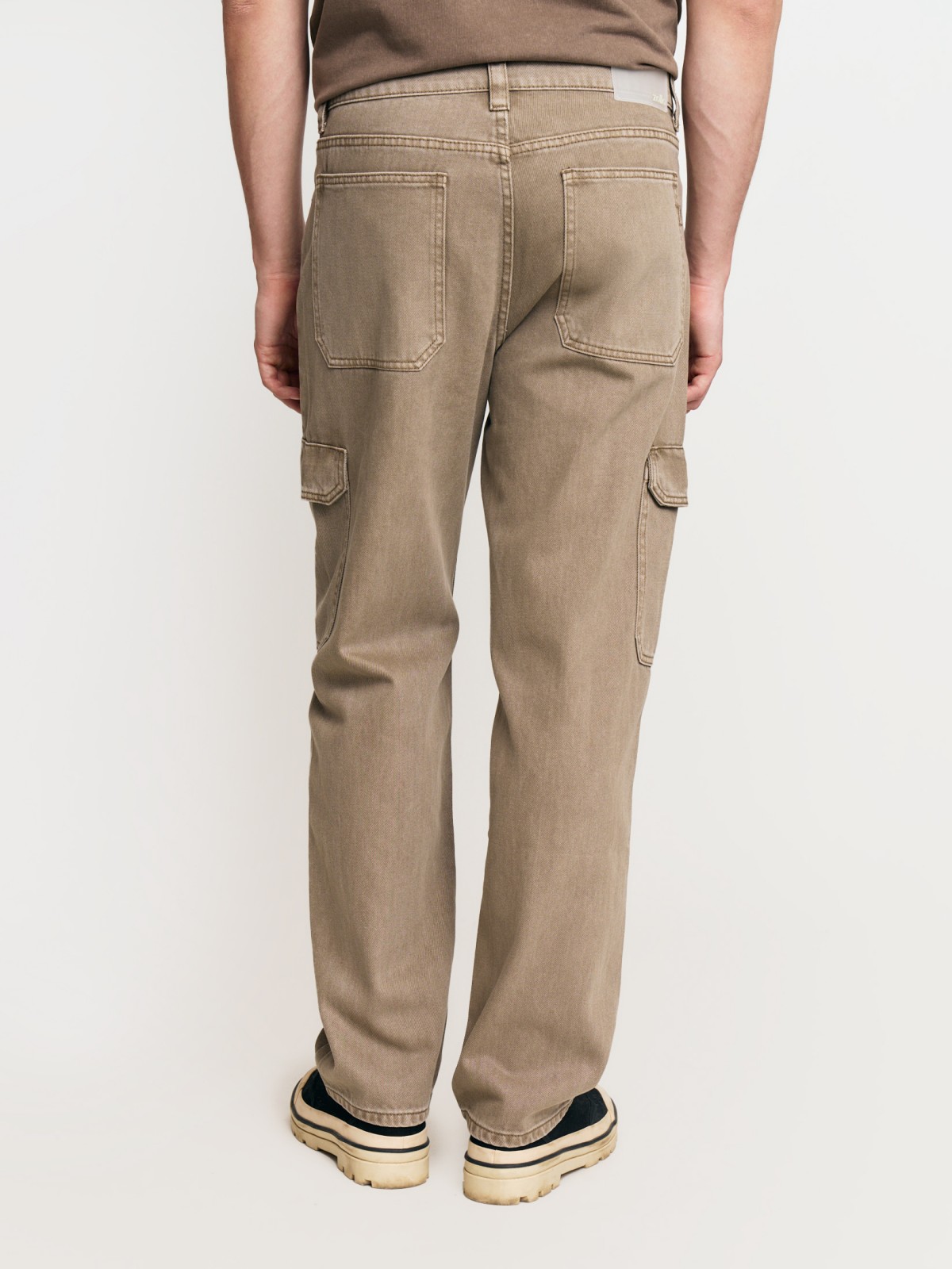 Свободные джинсы Loose с карманами карго